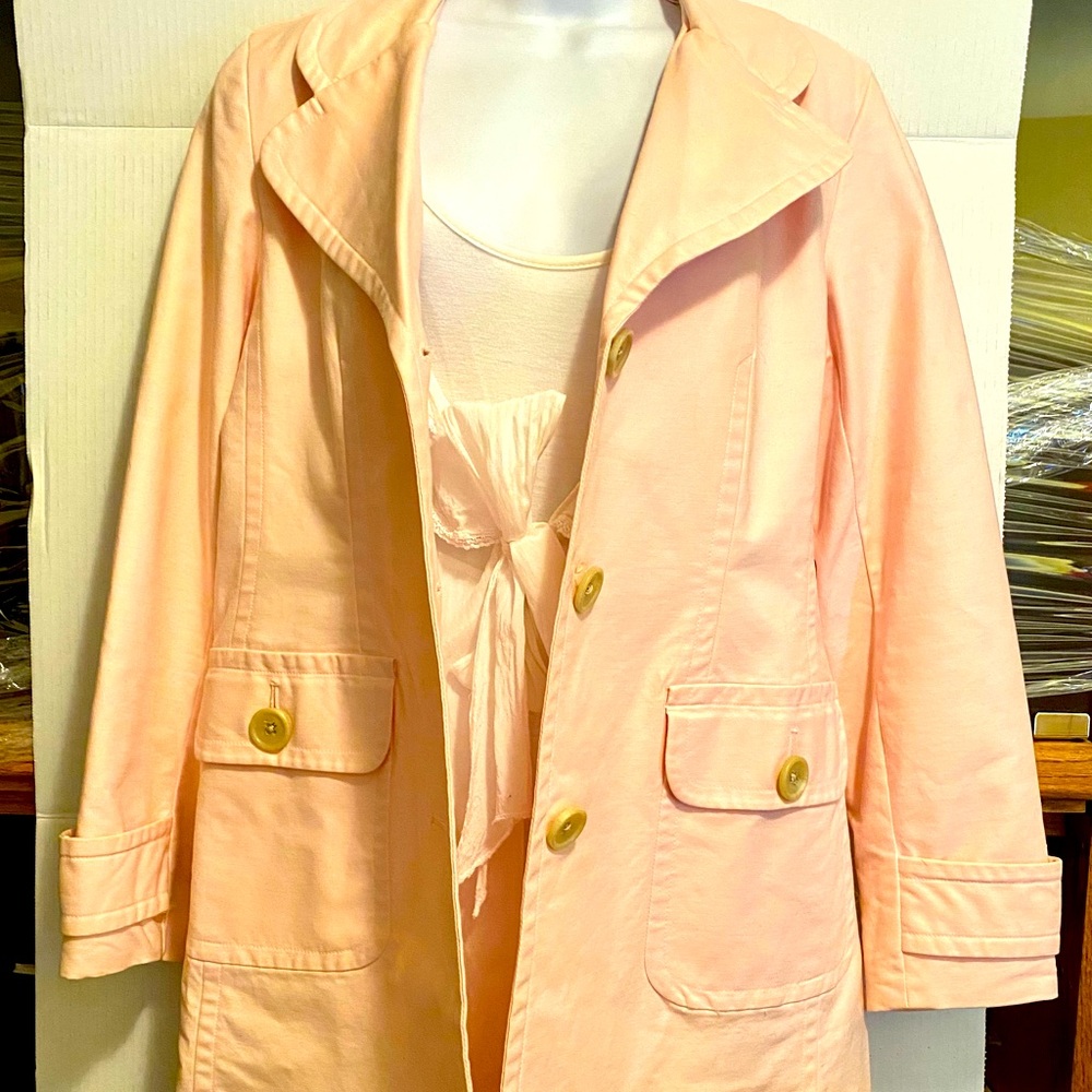 Light Pink trench coat